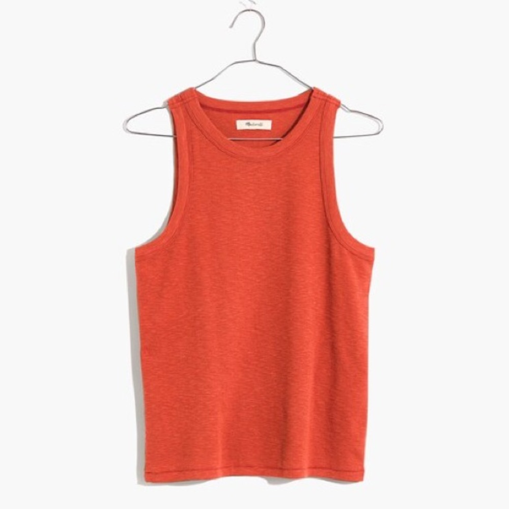 MADEWELL Westville Racerback Style‎ Fitted Tank Top | XS